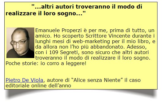 Dichiarazione di De Viola