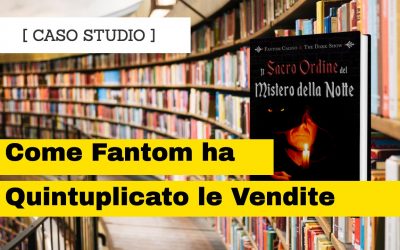 Ecco come Fantom Caligo ha quintuplicato le vendite del suo libro fantasy